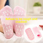 Ultra-Soft Moisturizing Spa Gel Heel Sock for Dry Skin Relief and Foot
