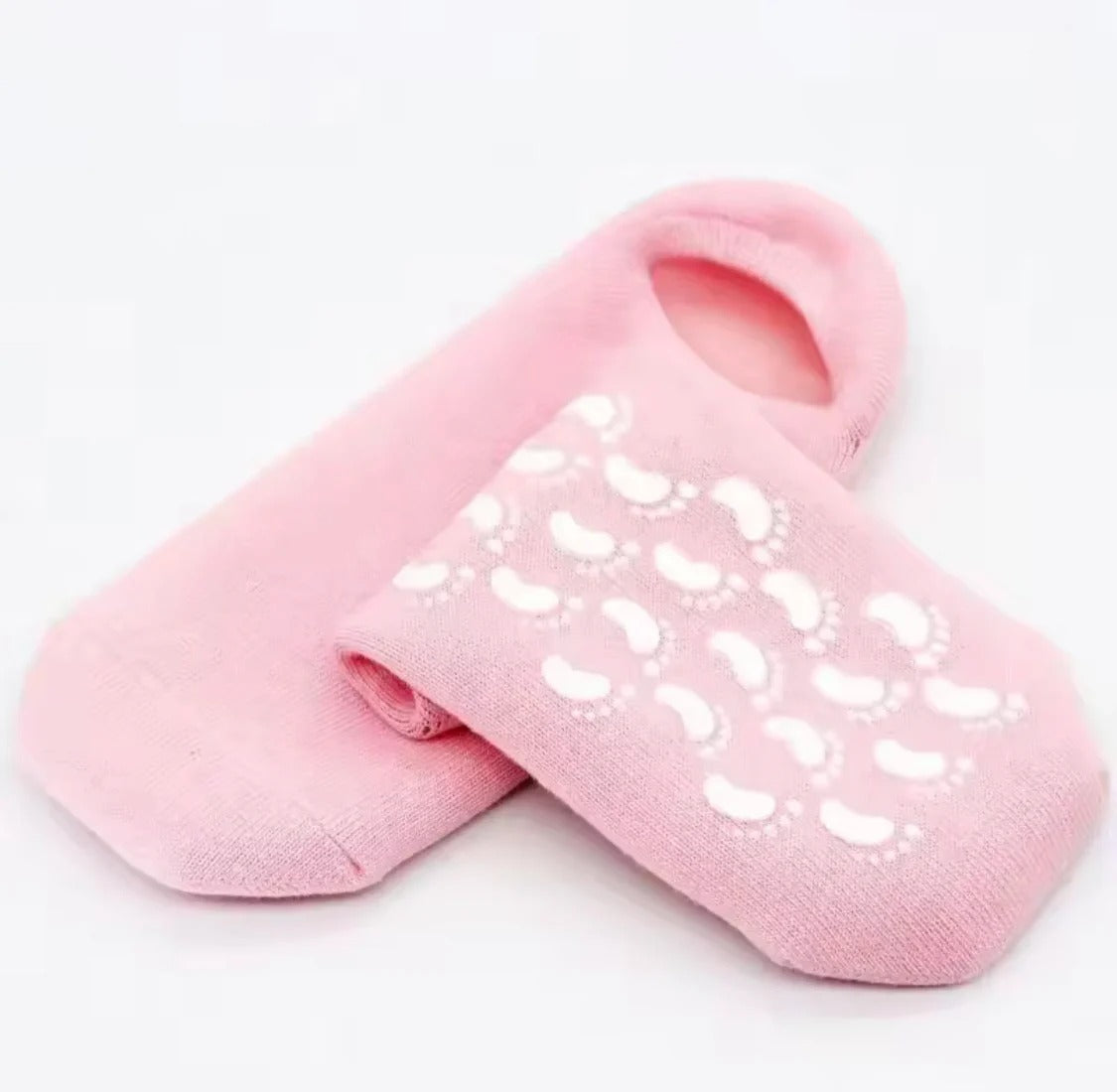 Ultra-Soft Moisturizing Spa Gel Heel Sock for Dry Skin Relief and Foot