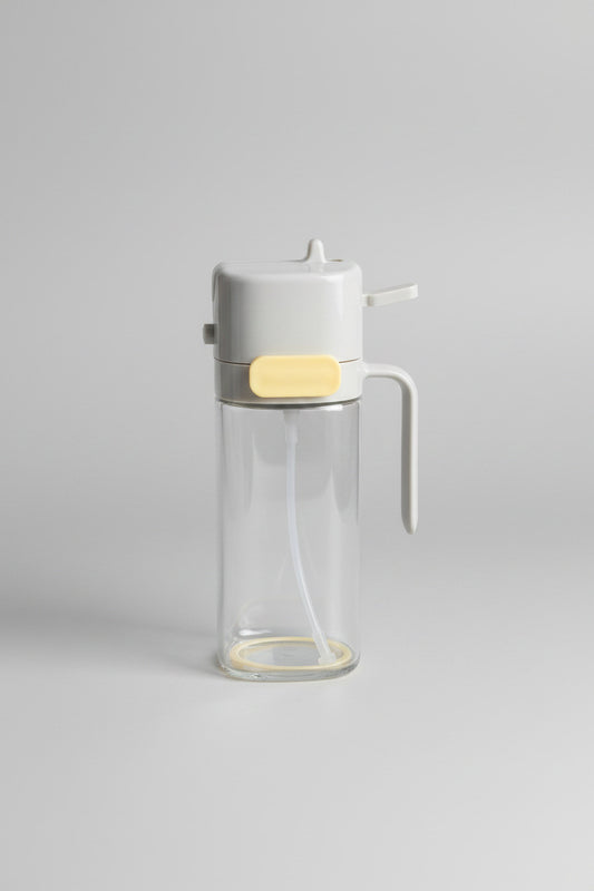 Premium 2-in-1 Glass Oil Sprayer and Pourer Bottle
