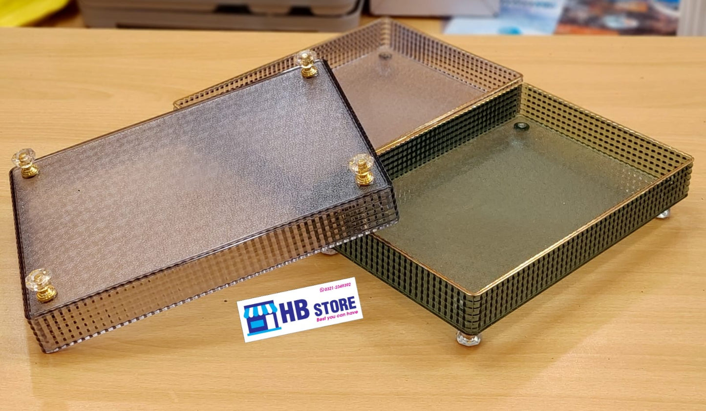 Modern Perforated Plastic Display Tray