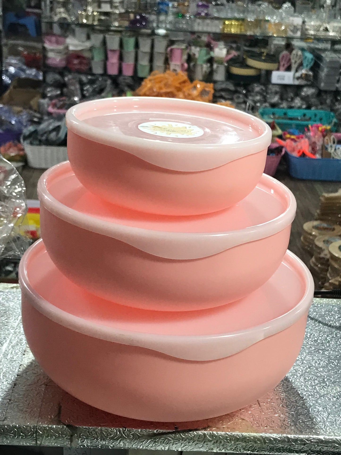 4Pcs Bowl Set With Lid