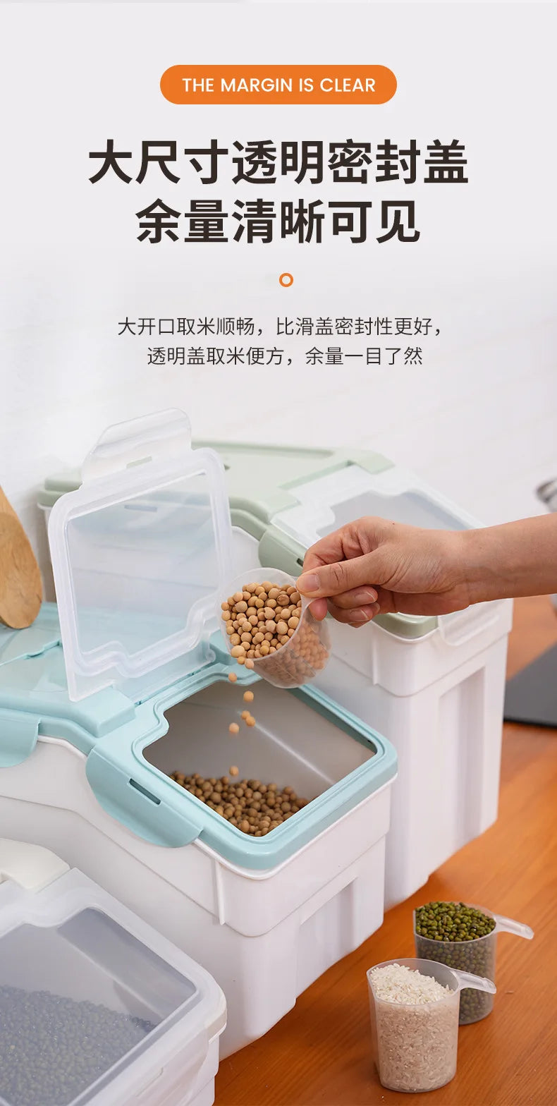 Heavy Rice & Flour Container