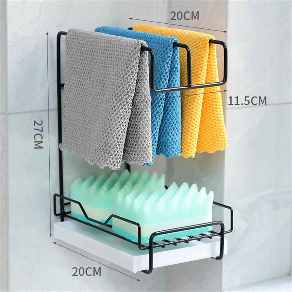 Metal Sink Caddy With Drainer