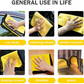 3Pcs Premium Dual-Sided Microfiber Cleaning Cloth