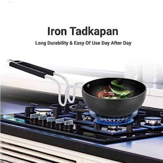 Presta Hard Anodized Tadka Pan with Stay