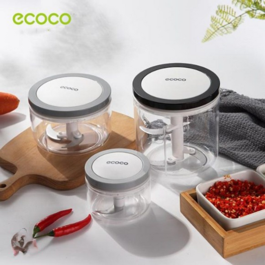 Ecoco Manual Multi-Function Vegetable Chopper & Meat Grinder