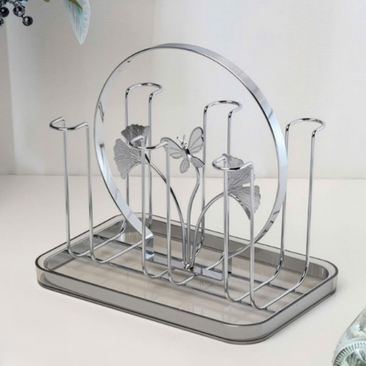 Luxury 6-Grid Glass Stand