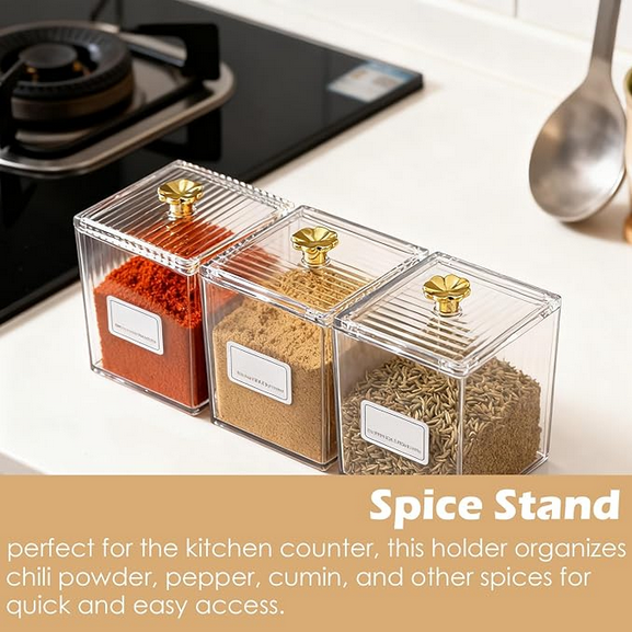 1PC Makeup Storage Organizer Bathroom Jar