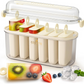 Frozora AquaSix – Premium 6-Mold Popsicle Maker Set