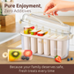 Frozora AquaSix – Premium 6-Mold Popsicle Maker Set