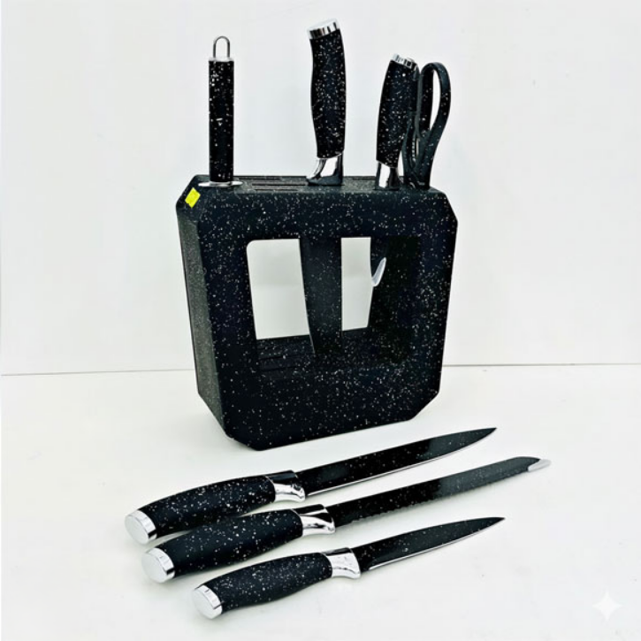 8-Piece Knife Set with Stand