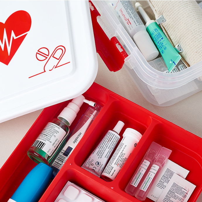 First Aid Kit Storage Box