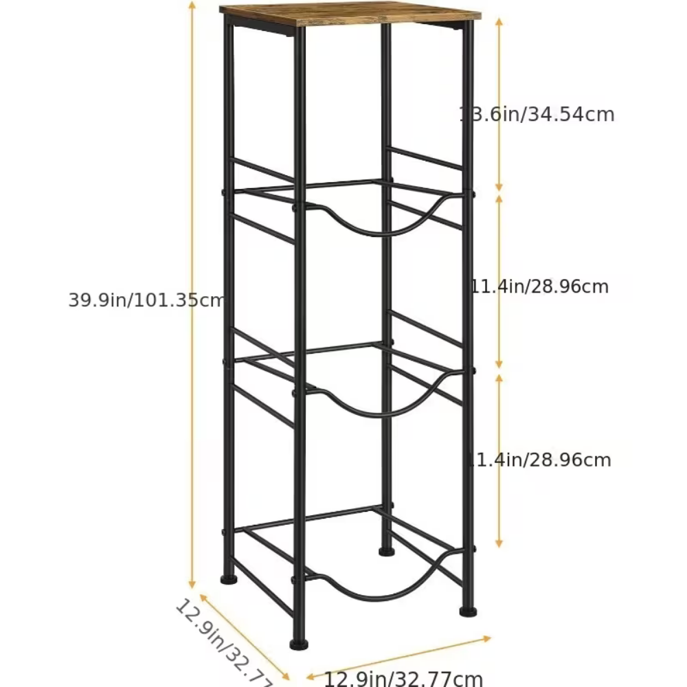 Water Bottle Storage Rack
