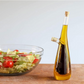 Dual Pourer Cruet Jar with Natural Cork