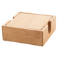 Premium Bamboo Coaster Set with Holders