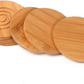 Premium Bamboo Coaster Set with Holders