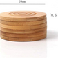 Premium Bamboo Coaster Set with Holders