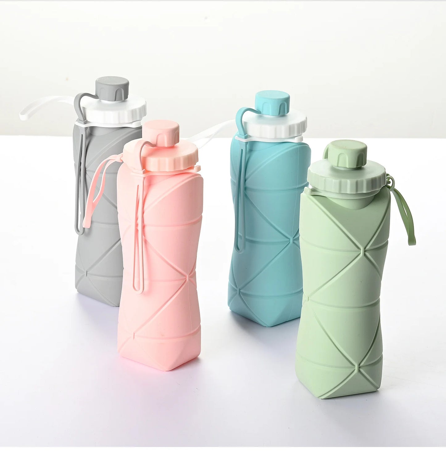 Folding Silicon Water Bottle