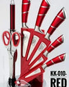 Sharp Knife Set With Rotate Stand