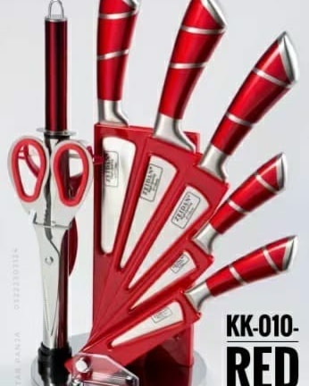 Sharp Knife Set With Rotate Stand