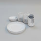 5-Piece Ceramic Bathroom Accessories Set