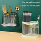Portion Cutlery Holder With Drainer