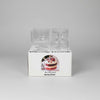 Danny Home Premium Glass Mini Trifle Bowls Set
