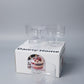 Danny Home Premium Glass Mini Trifle Bowls Set