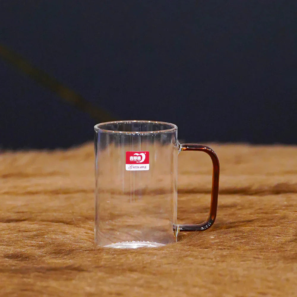 Beautiful Glass Pitcher Set with Wooden Tray