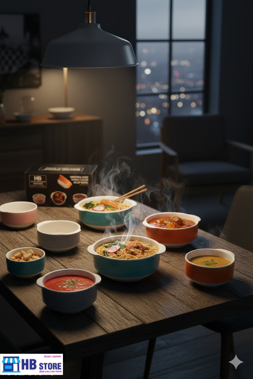 Danny Home Three-Color Soup Bowl Set