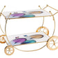 Gold Frame Serving Trolley