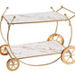 Gold Frame Serving Trolley