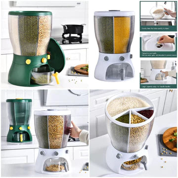 4 PARTITION CEREAL DISPENSER