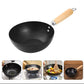 Wooden Handle Cooking Nonstick Woak