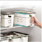 Refrigerator Hanging Storage Bins with Lids