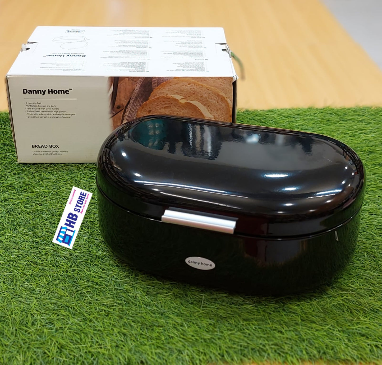 Danny Home Carbon Steel Bread Box