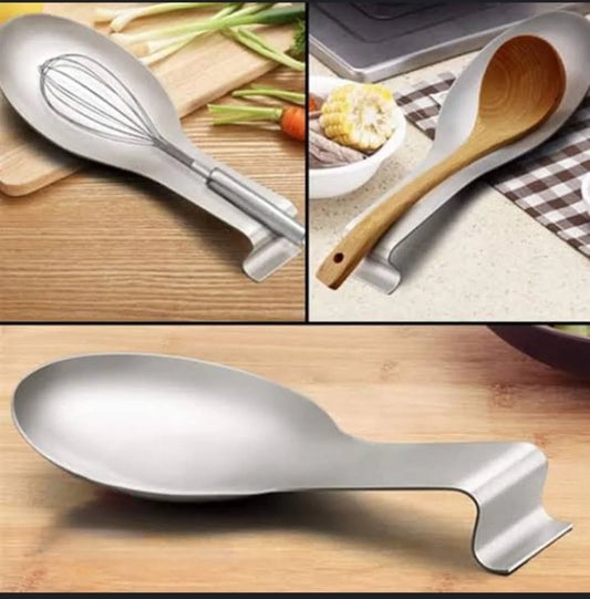 Premium Stainless Steel Spoon Rest Set