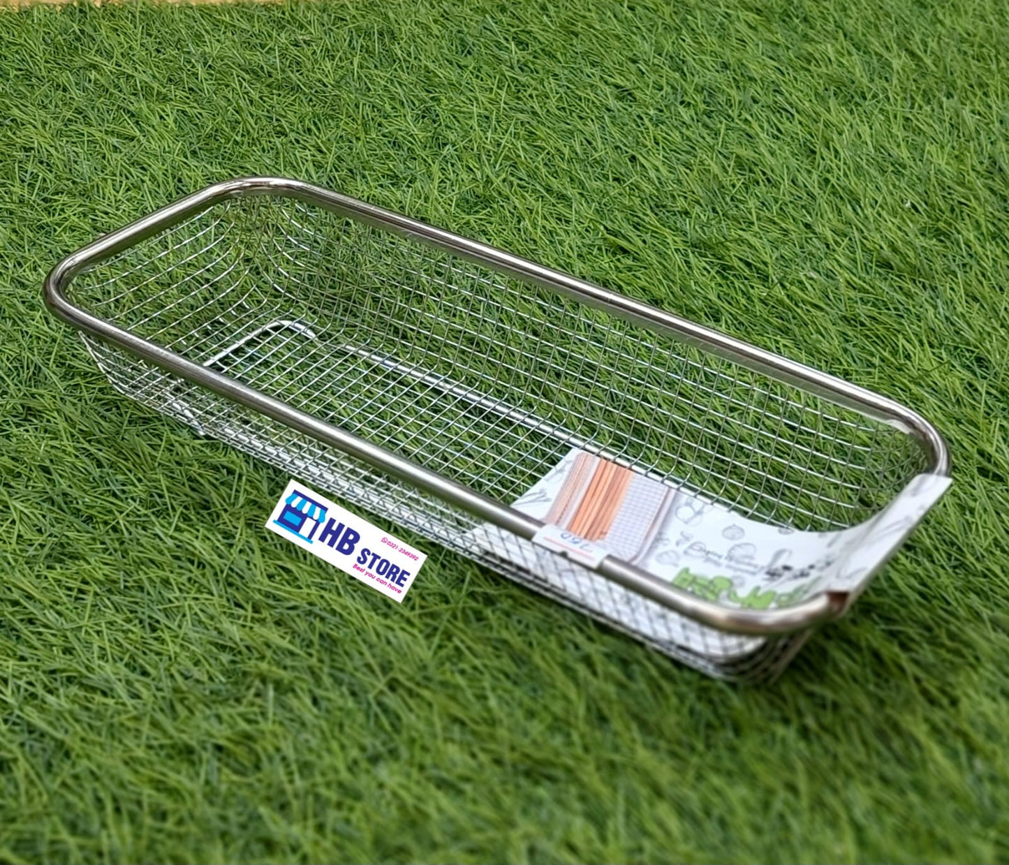 Premium Stainless Steel Wire Mesh Cutlery Tray