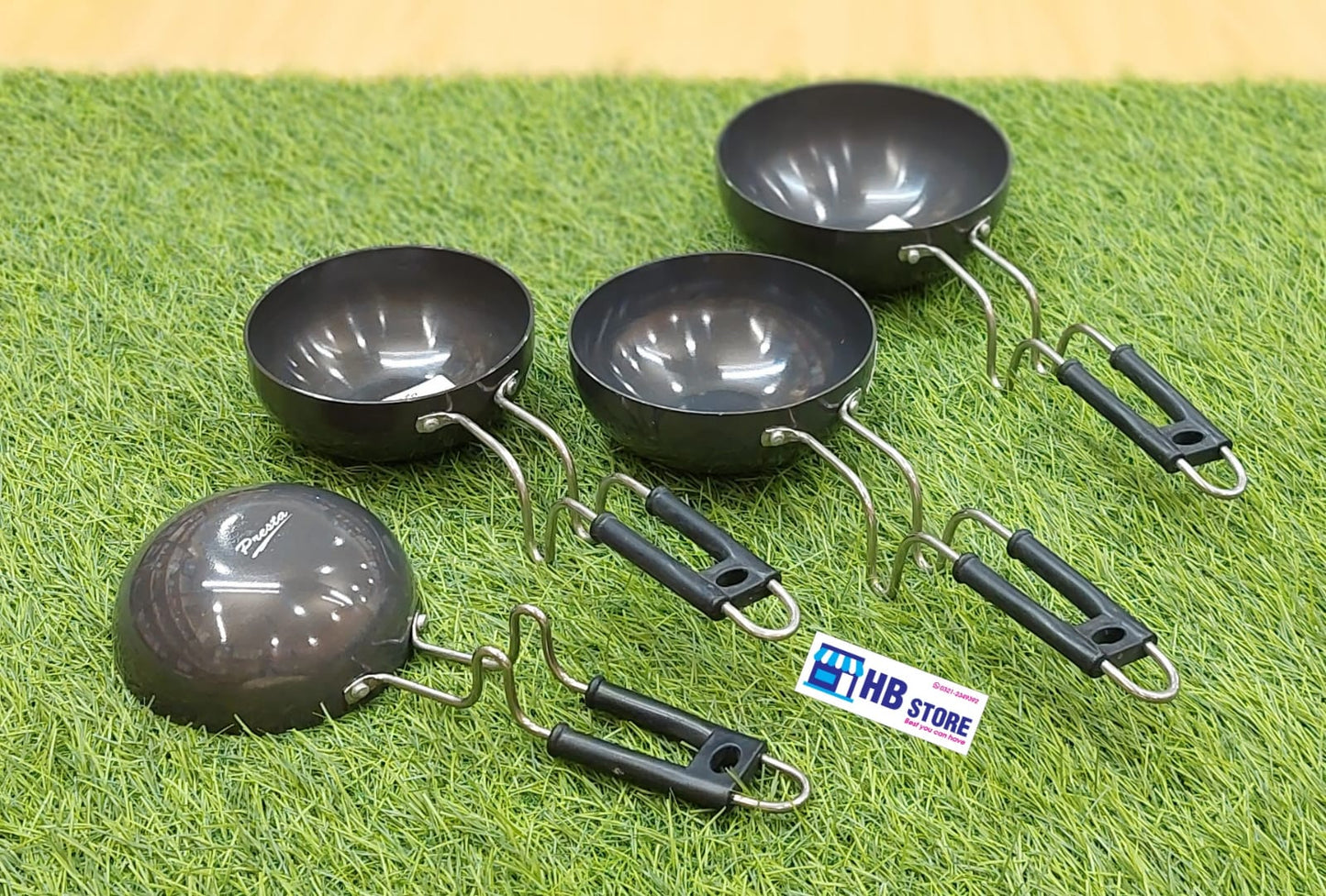 Presta Hard Anodized Tadka Pan with Stay