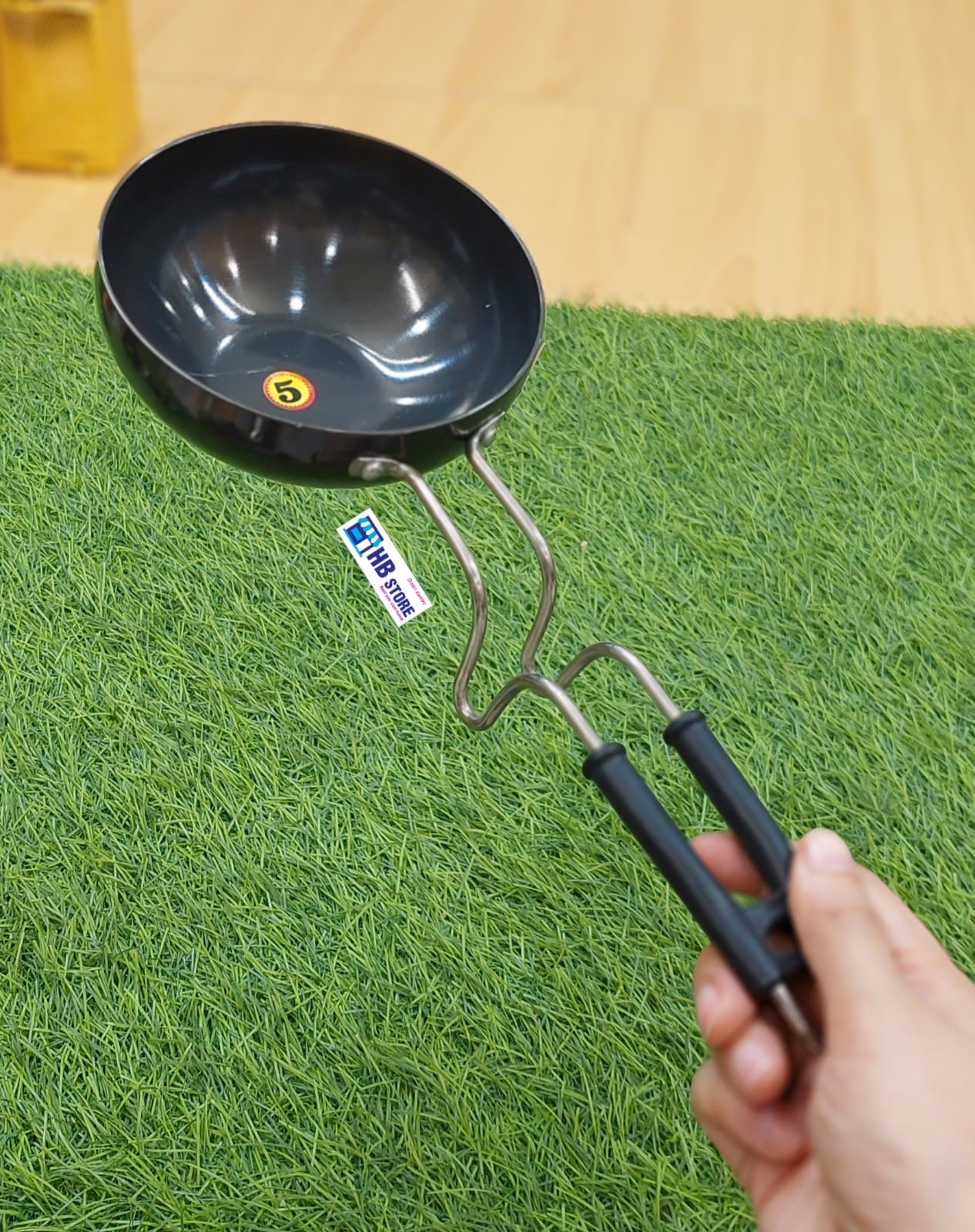 Presta Hard Anodized Tadka Pan with Stay