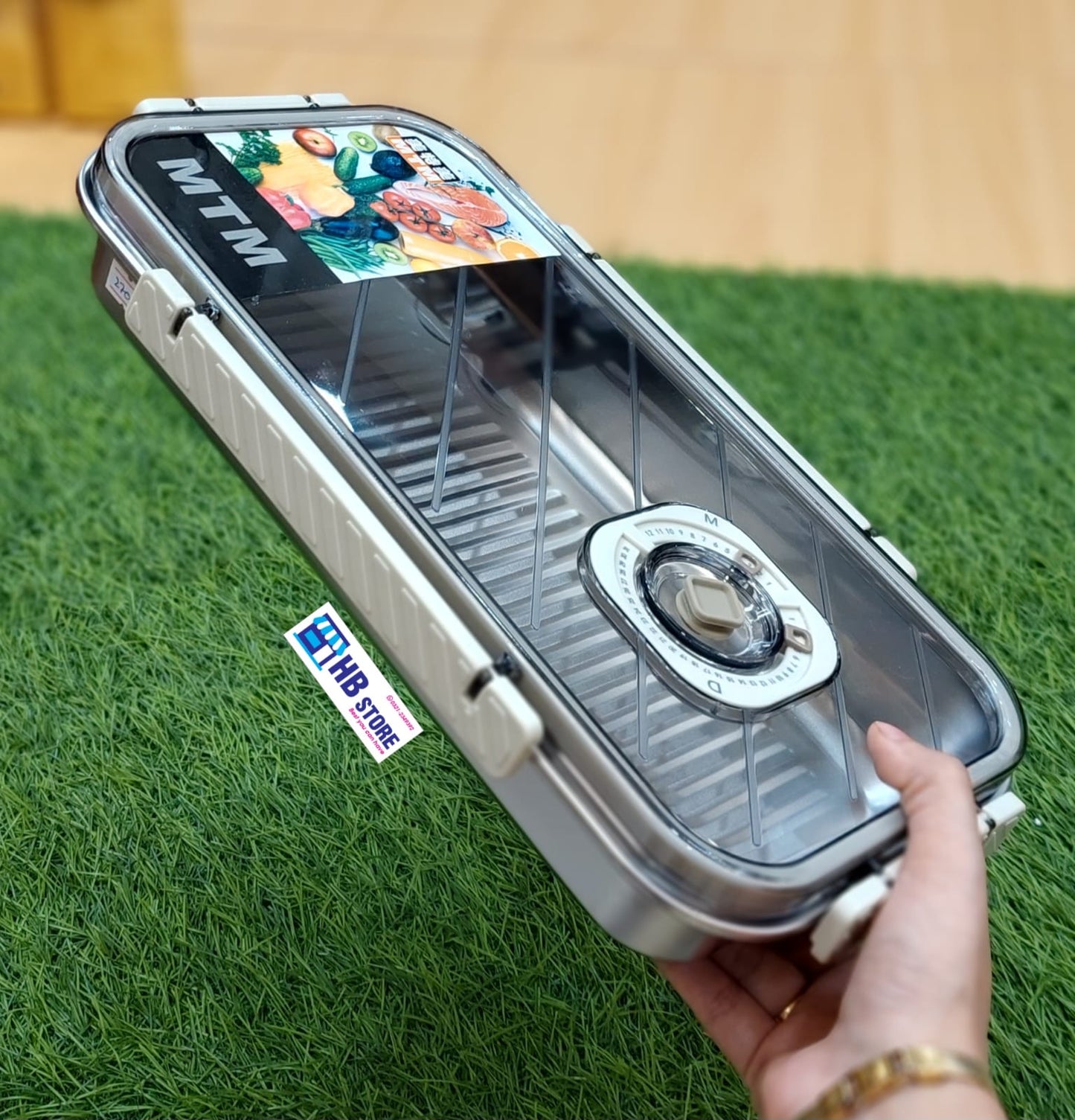 MTM Premium Stainless Steel Food Storage Set – 4-Piece Airtight Container Kit