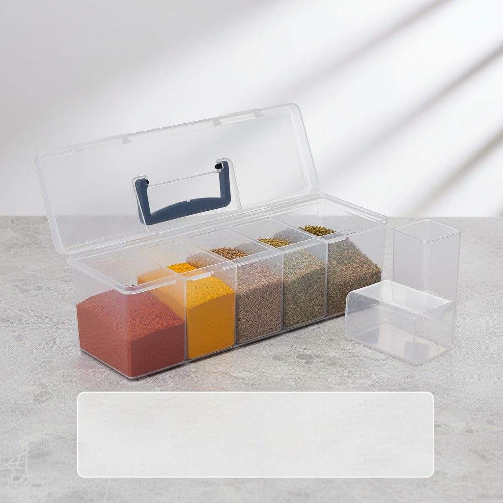Multi-Purpose Clear Storage Organizer Box