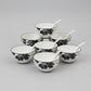 Premium 6-Piece Ceramic Soup Bowl set
