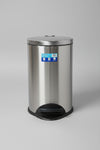 Premium 12L Stainless Steel Step Dustbin