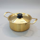 3-Piece Golden Stainless Steel