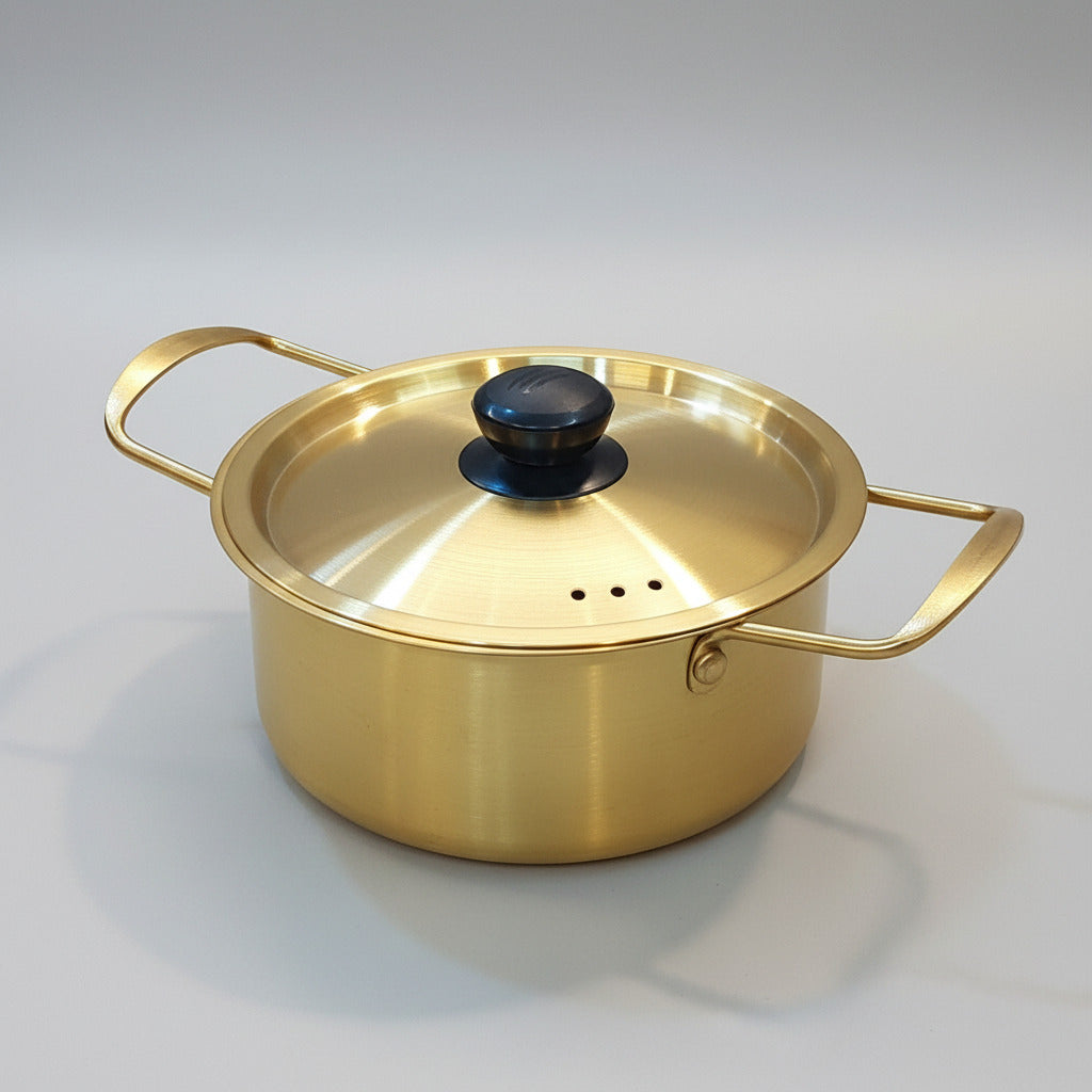 3-Piece Golden Stainless Steel