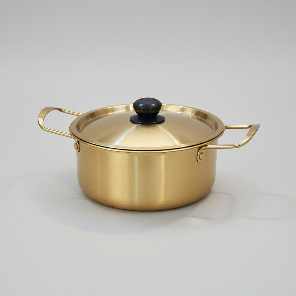 3-Piece Golden Stainless Steel