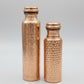 Hammered Pure Copper Water Bottle