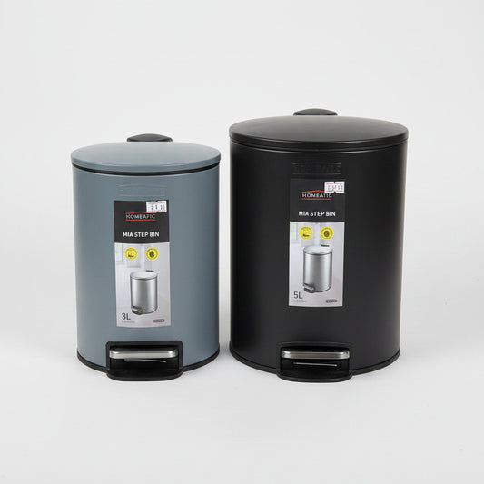 HOMEATIC Mia Matte Step Bin