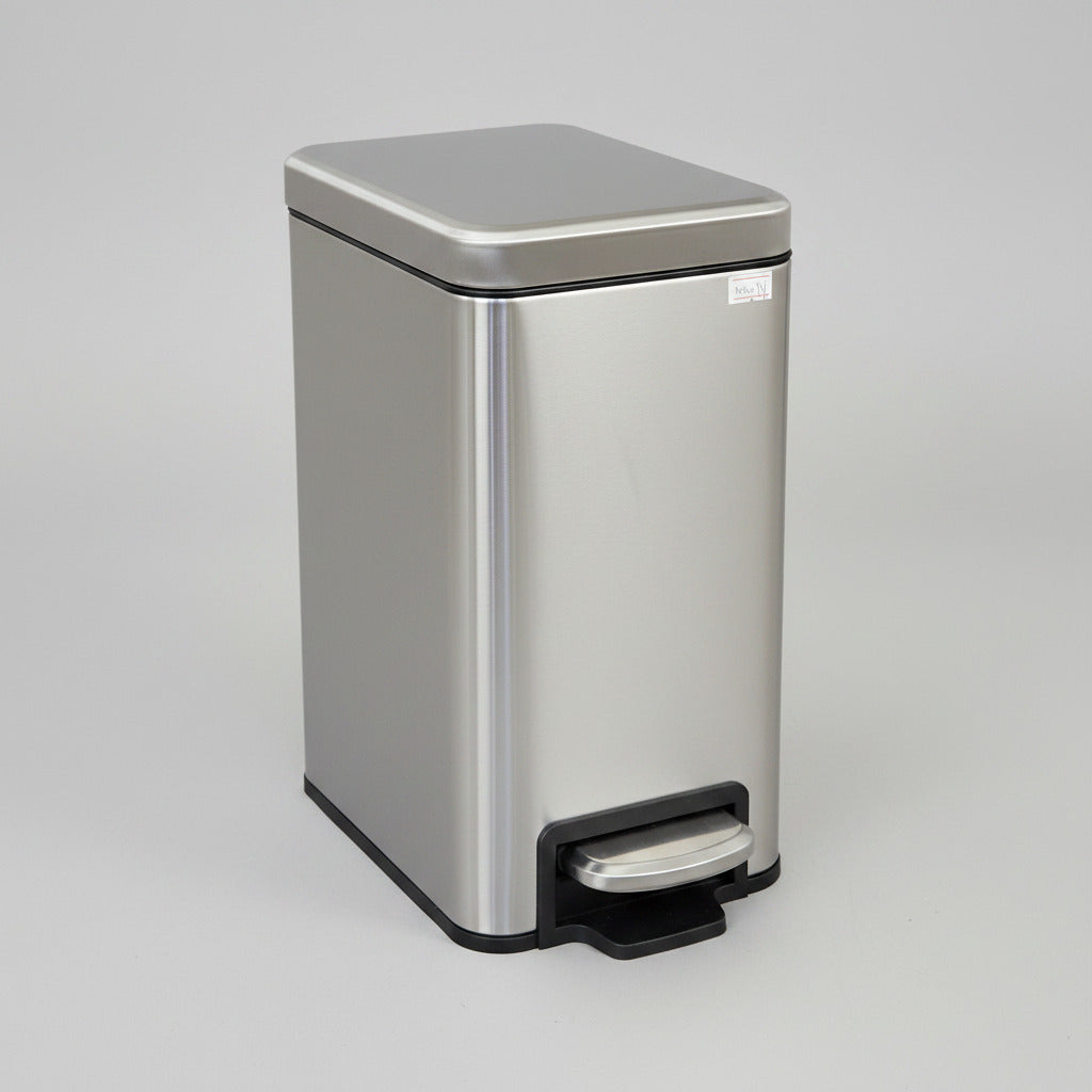 Rectangular Stainless Steel Step Bin